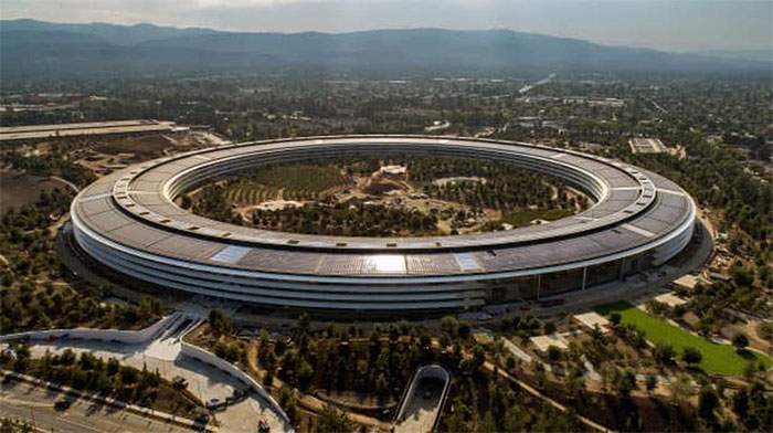 Tòa nhà 'phi thuyền' Apple Park.