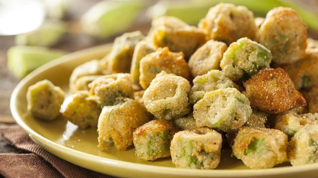 dau-bap_chien Đậu bắp chiên