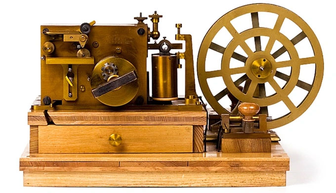 Máy điện báo Máy điện báo sử dụng mã Morse