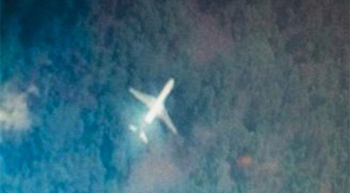Máy bay MH370 Hình ảnh được cho là của MH370.