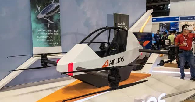 Mô tô bay Airlios: thiết kế, thông số và lộ trình thương mại của xe bay cá nhân Việt Nam